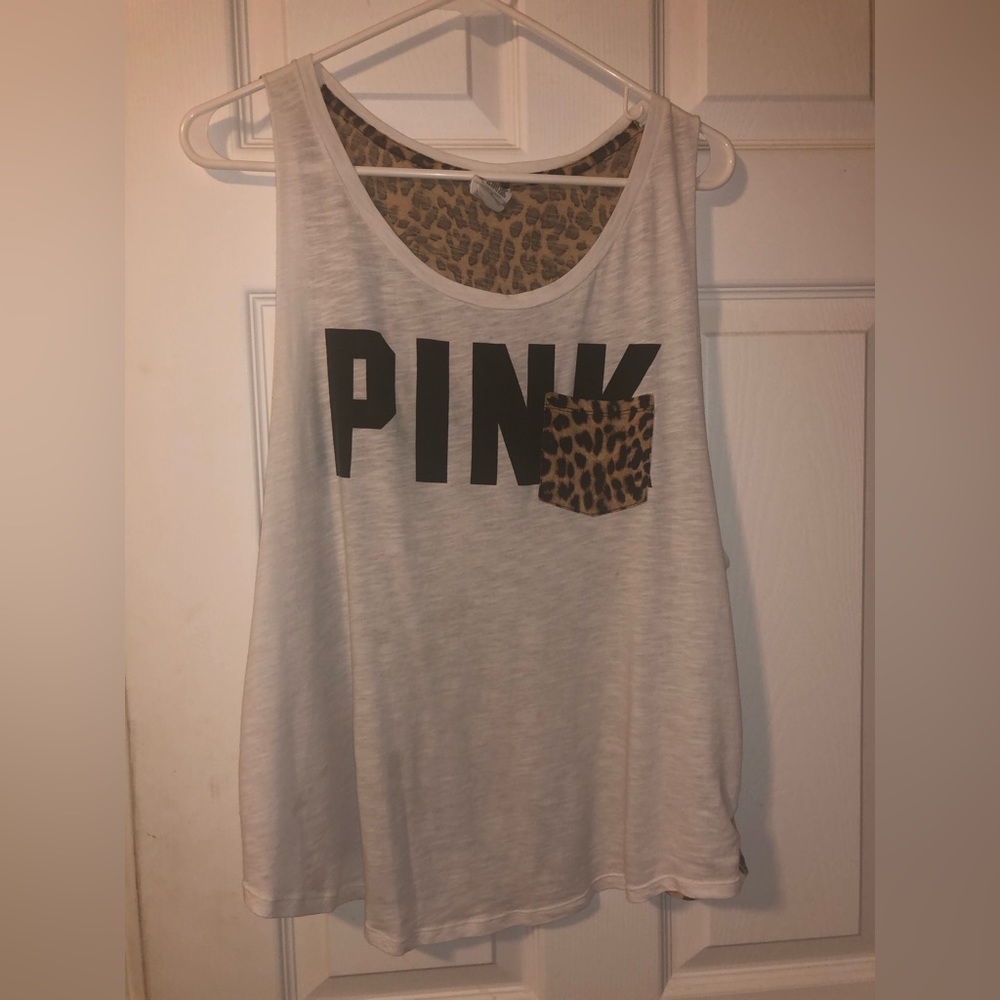PINK muscle shirt